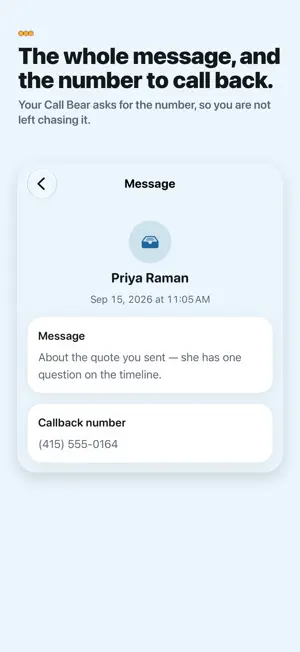 Call Bear screenshot 4