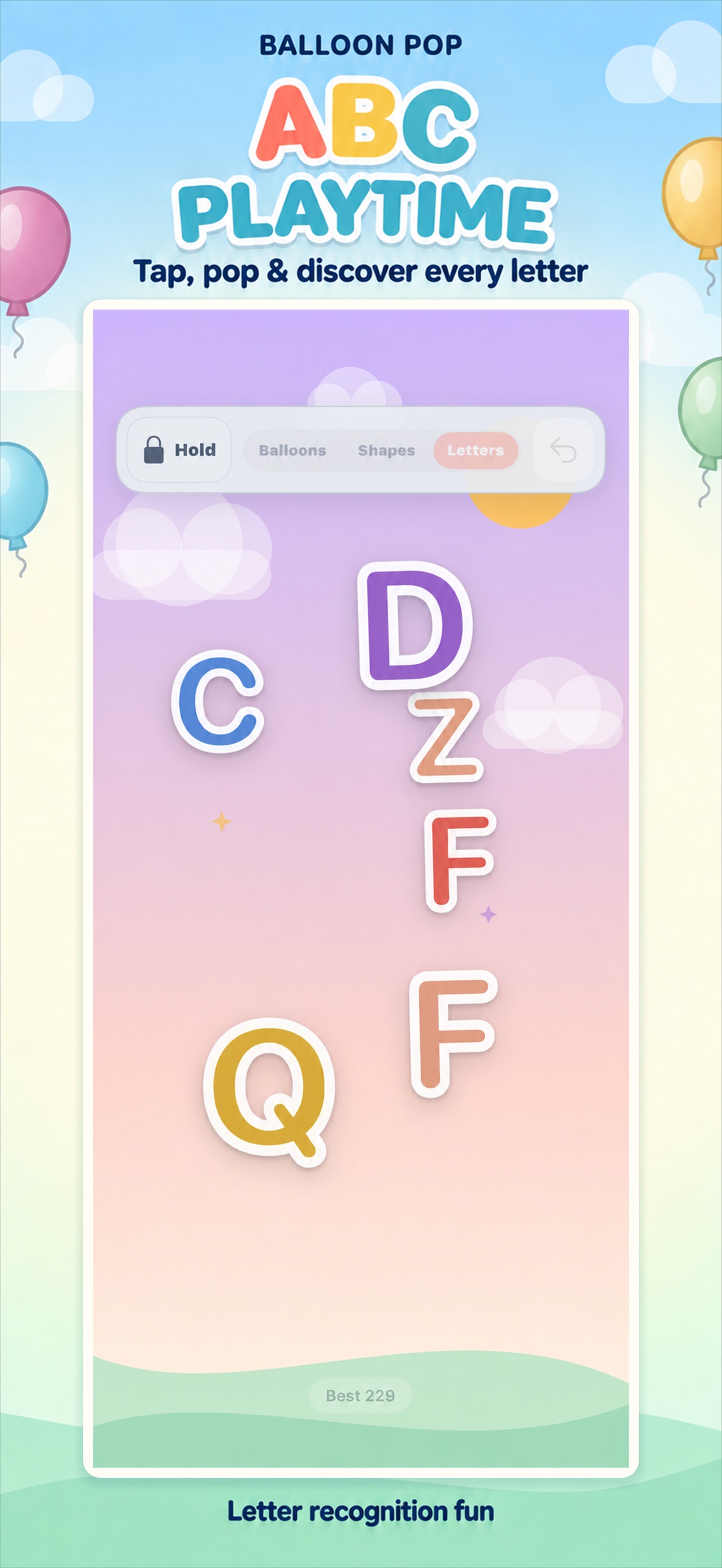 Screenshot 4 of Littles Games: Balloon Pop