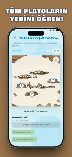 KPSS Coğrafya Harita 2026 screenshot 2