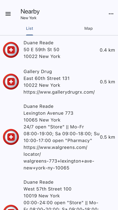 Pharmacy & Chemist Finder Screenshot