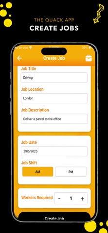 The QuackApp screenshot