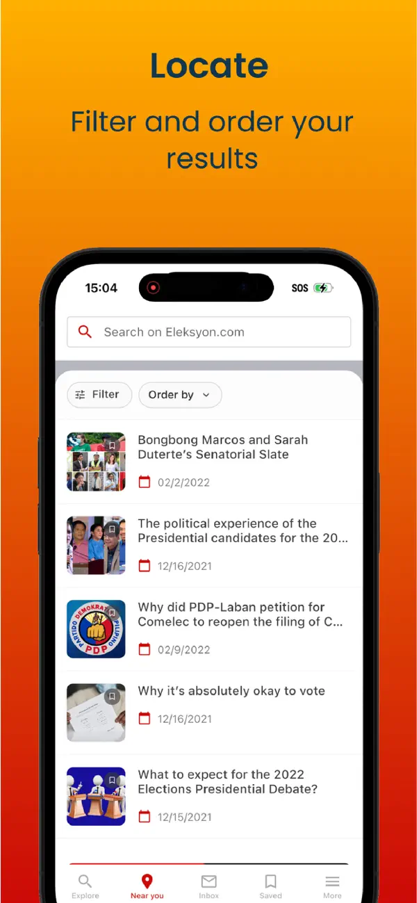 Screenshot #3 pour Eleksyon.com