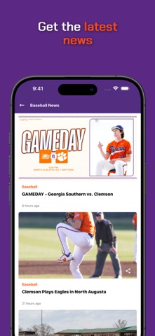 Clemson Tigers Screenshot 1 of 4