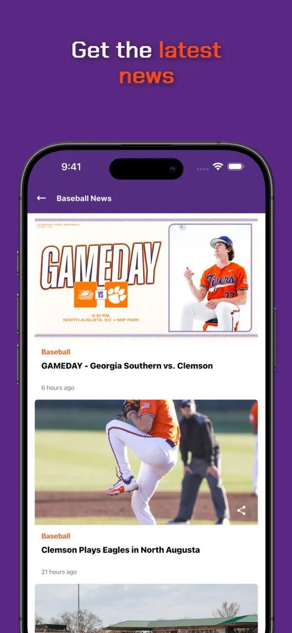 Screenshot #1 pour Clemson Tigers