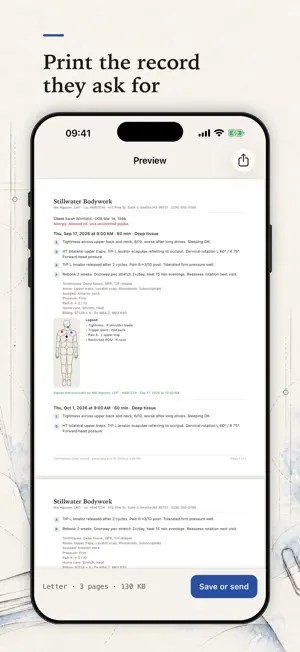 SOAP Notes: Massage & Physio screenshot 4