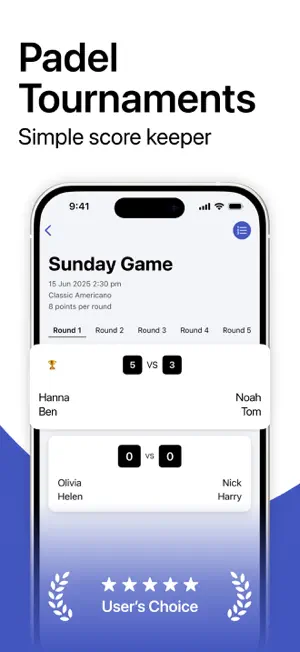 Padel Americano – Tournaments screenshot 1