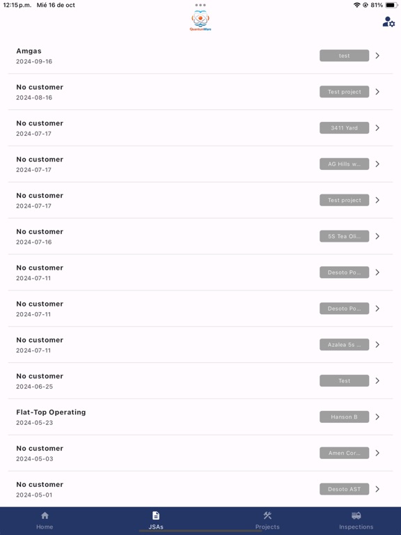 Quantumware App iPad screenshot 4 - Utilities app
