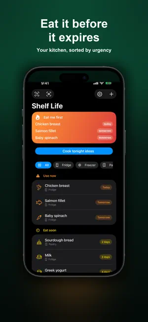 Shelf Life: Expiry Tracker screenshot 1