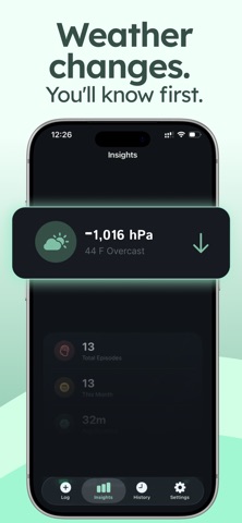 MigrAid - Migraine Tracker screenshot