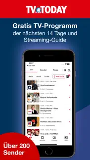tv today - fernsehprogramm iphone bildschirmfoto 1