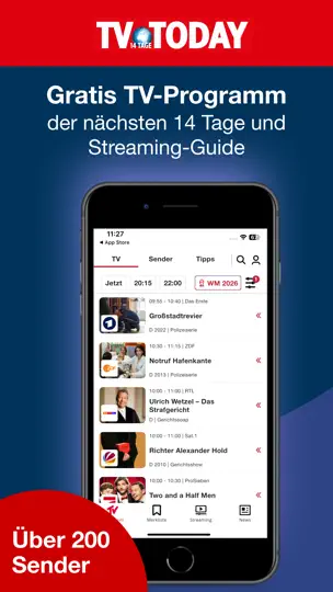 Screenshot von TV Today - Fernsehprogramm auf dem iPhone 1