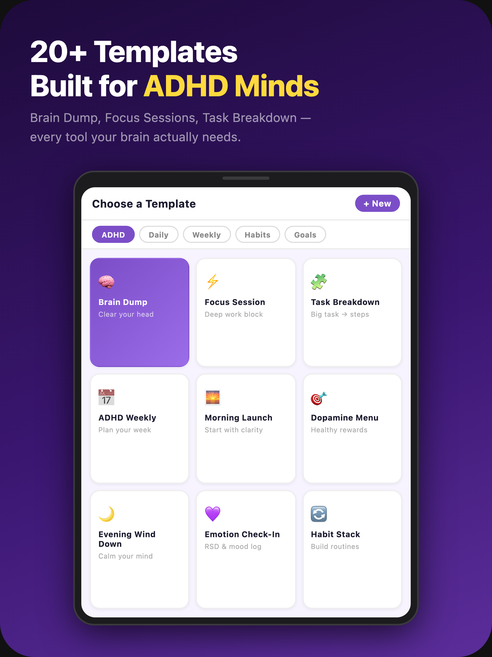 ADHD Planner Organizer Planbo