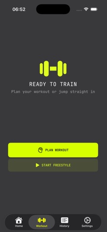 Afterset: Gym Workout Tracker screenshot