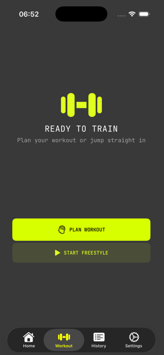 Afterset: Gym Workout Tracker Screenshot 1 of 6