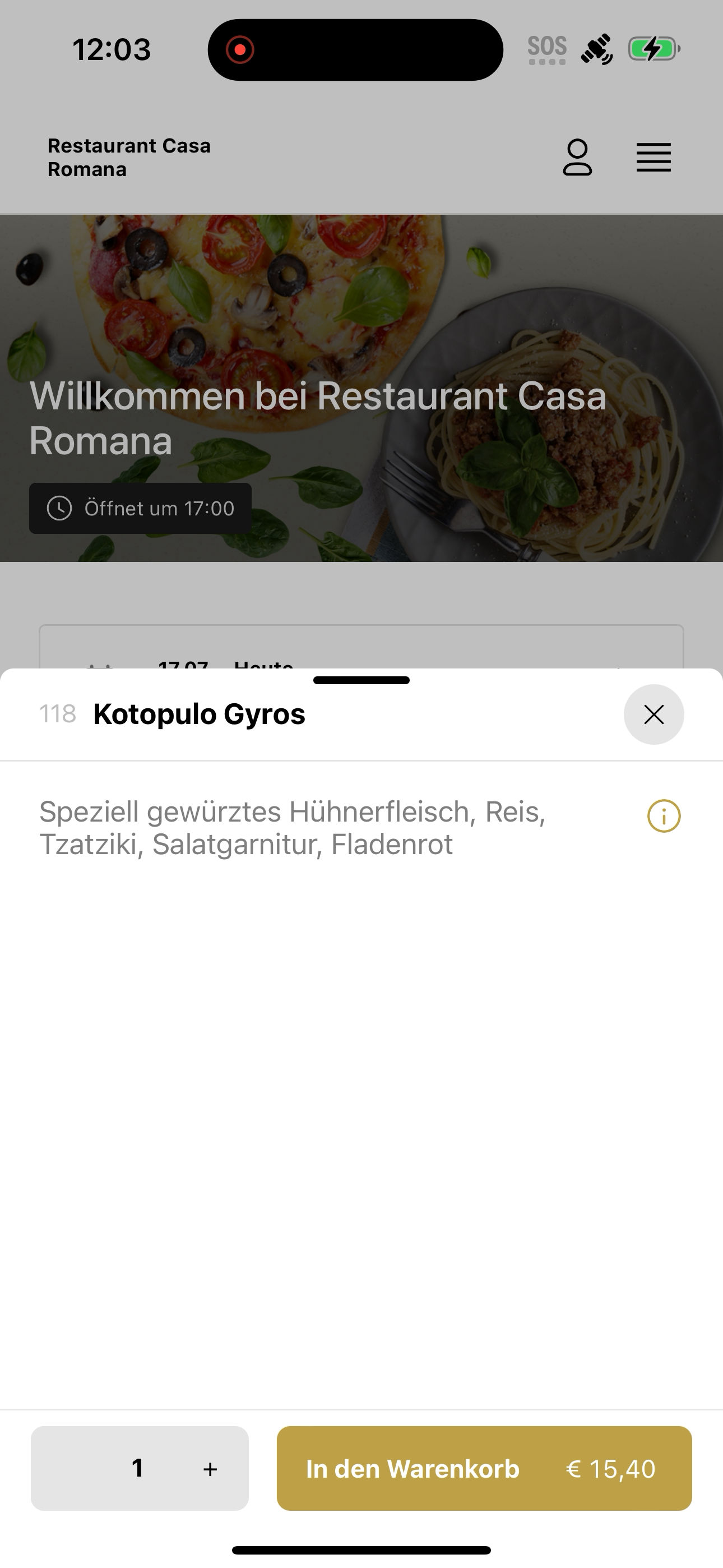 Pizzeria Casa Romana screenshot 6