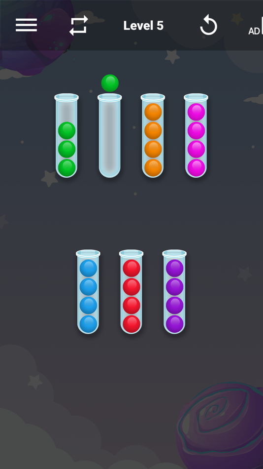 #9. Ball Sort Puzzle 2023 (iOS) By: Md Abu Khalid