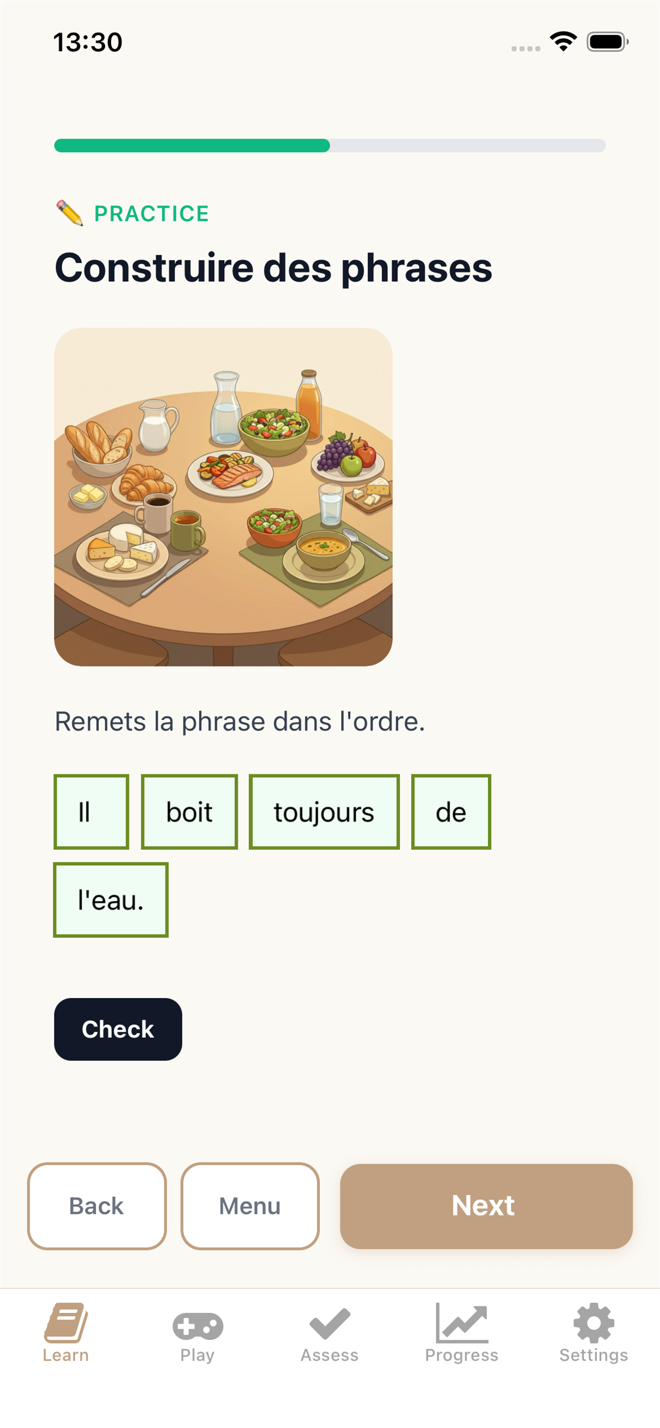 Flamingua: A1 French & German screenshot 9
