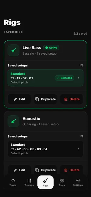 StringLab: Guitar Tuner screenshot 4