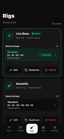 StringLab: Guitar Tuner Screenshot 4 of 7