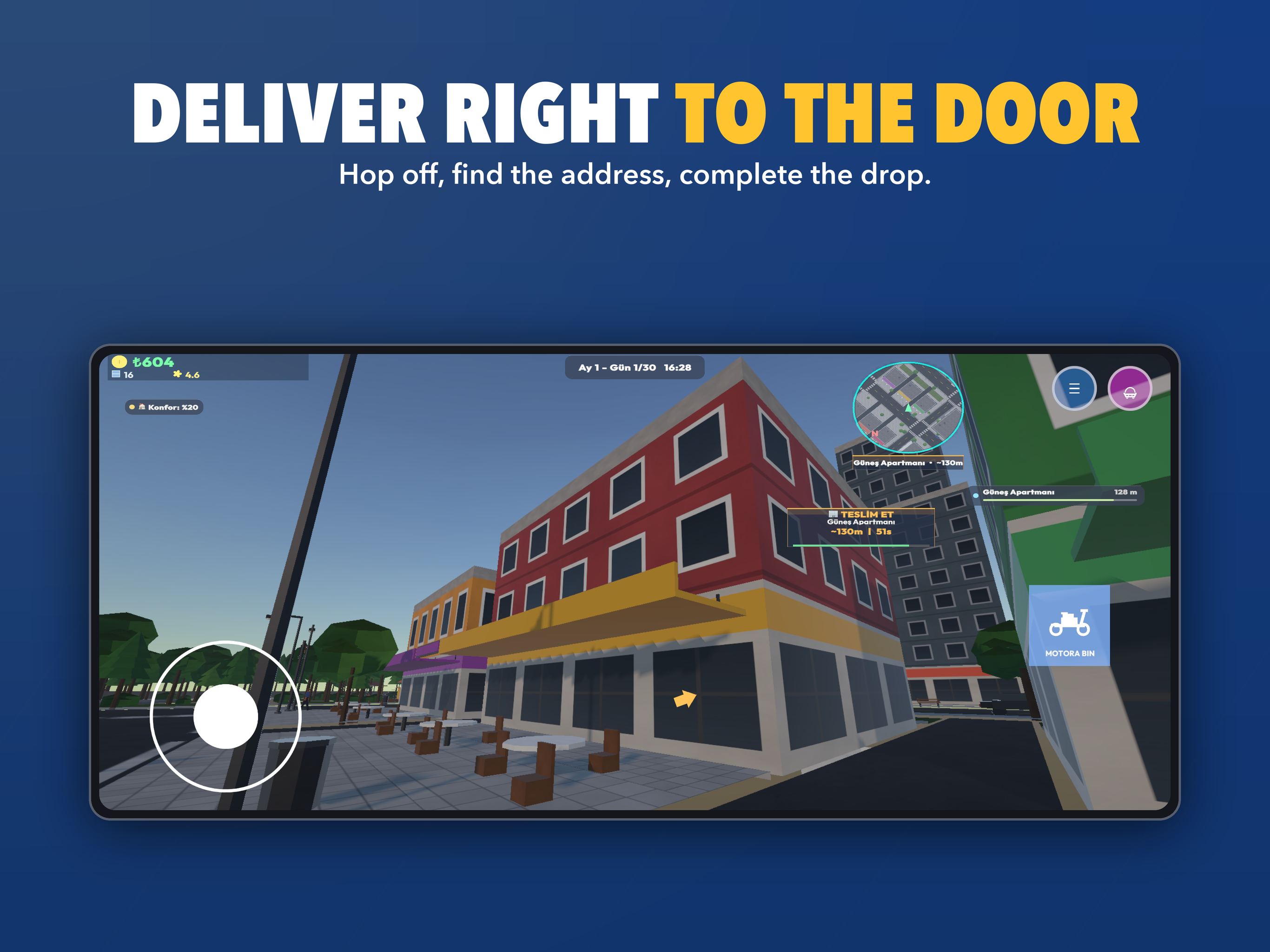The Courier: Moto Simulator screenshot 6