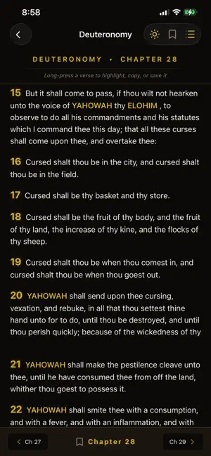HIS WORD Scriptures Bible App screenshot 3