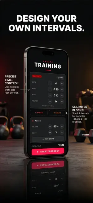 CWT - Custom Workout Timer screenshot 1