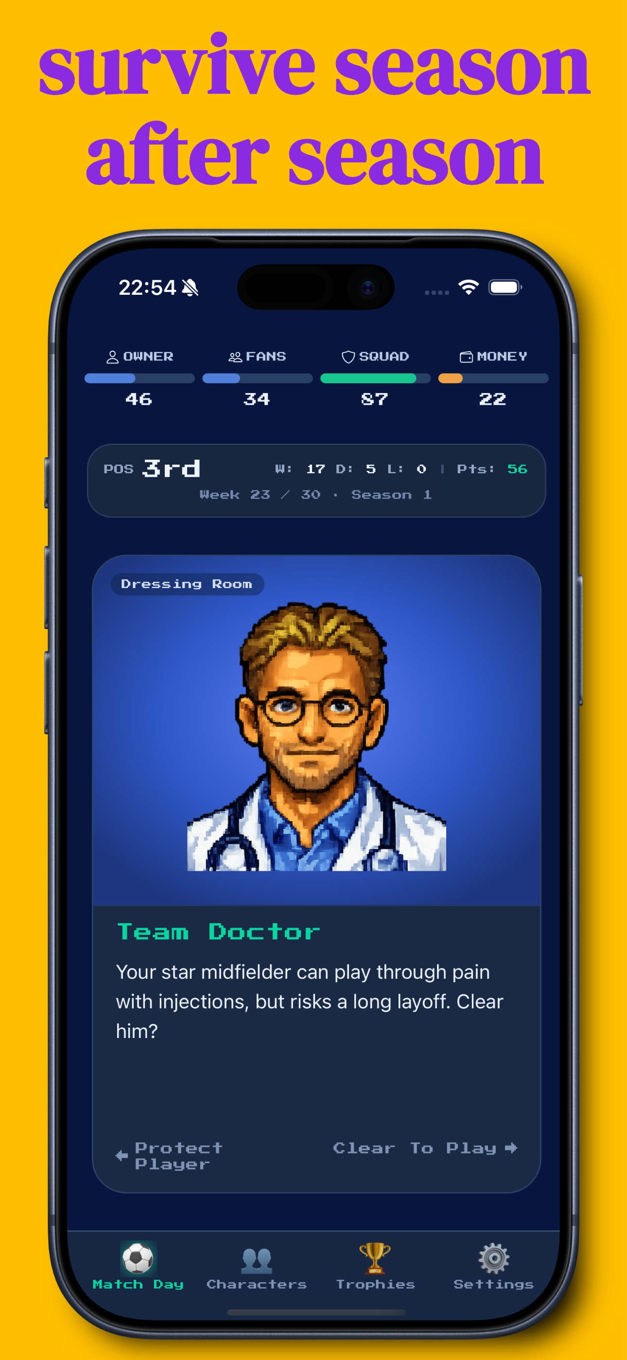Swipe FC: Football Decisions screenshot 3