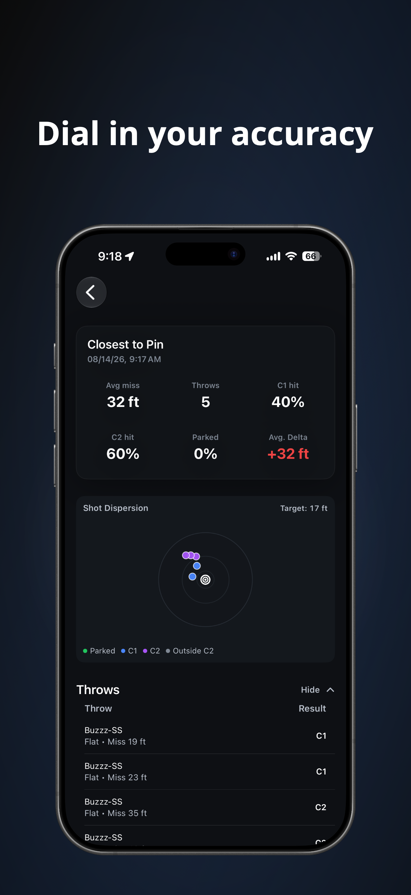 Discmetric screenshot 3