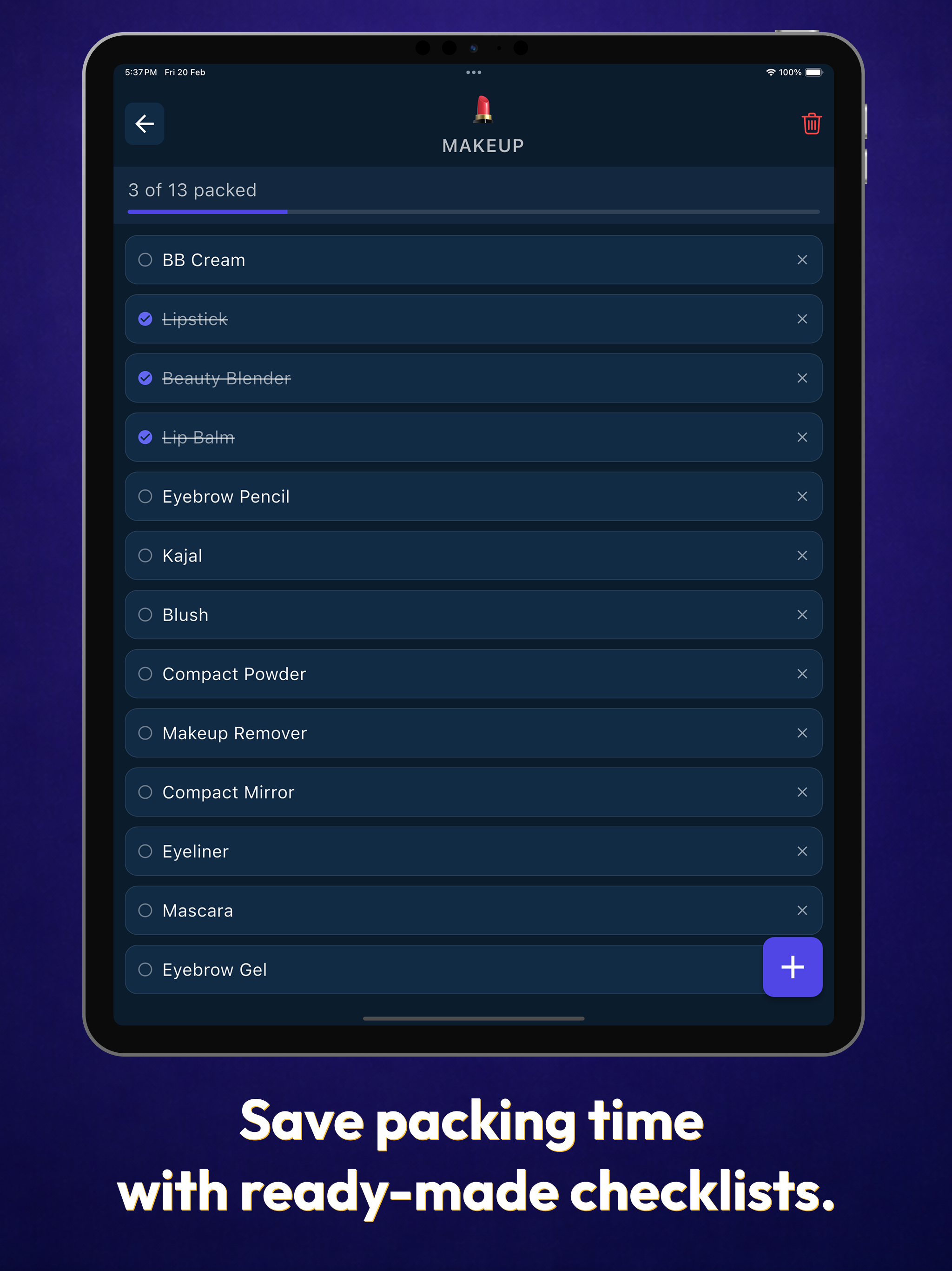 Outing Packing Checklist screenshot 8