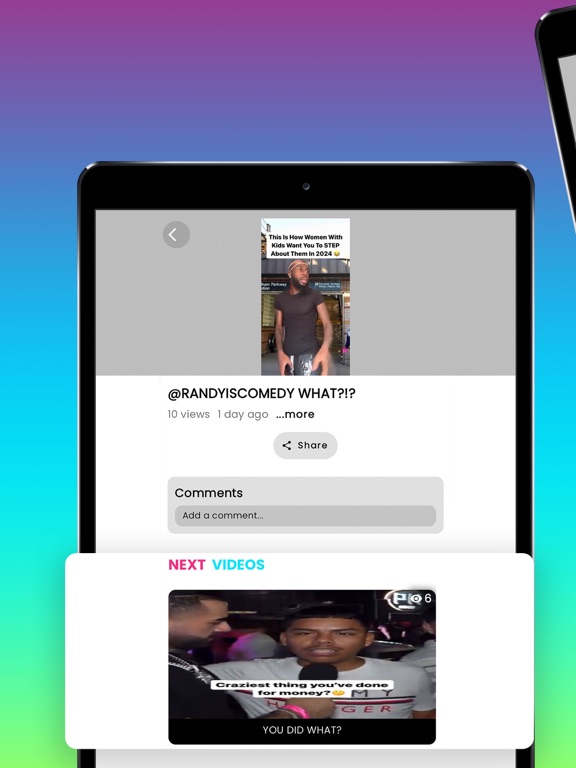 Hiphopboombox iPad screenshot 3 - Entertainment app