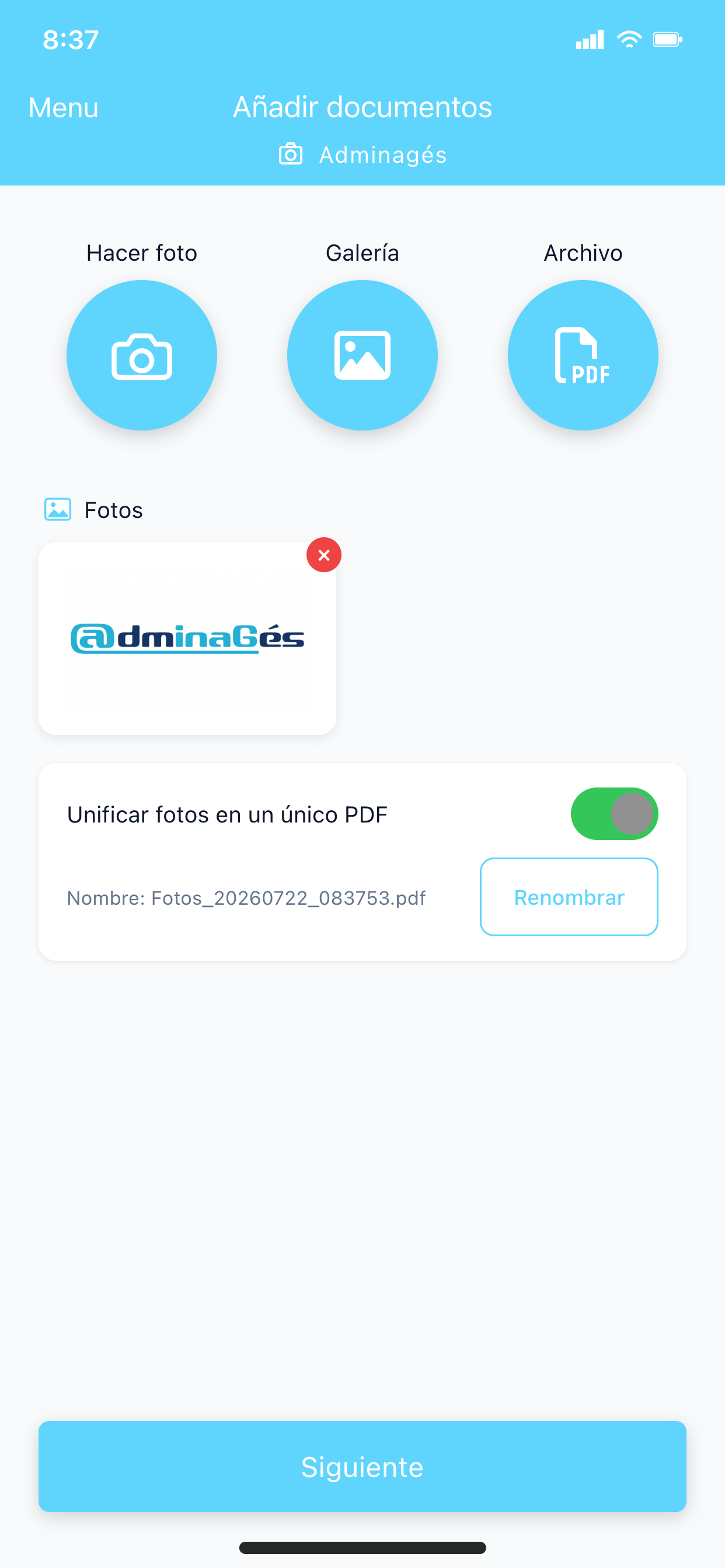 Adminagés screenshot 4