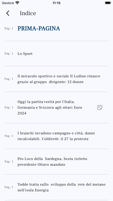 La Nuova Sardegna Digital Screenshot