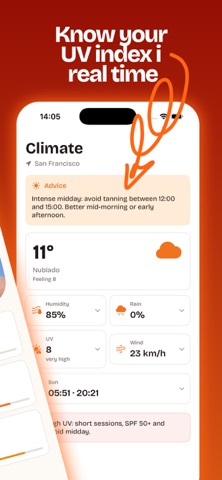 TanMeter: UV Index & Tan screenshot