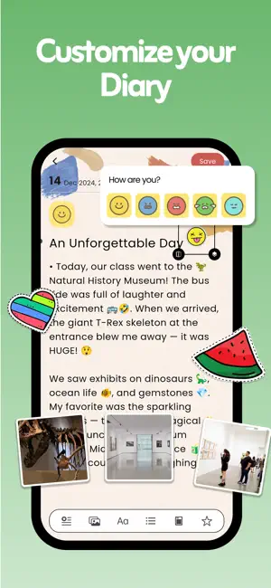 My Diary - Journal and lock screenshot 3
