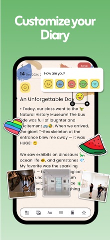My Diary - Journal and lock screenshot