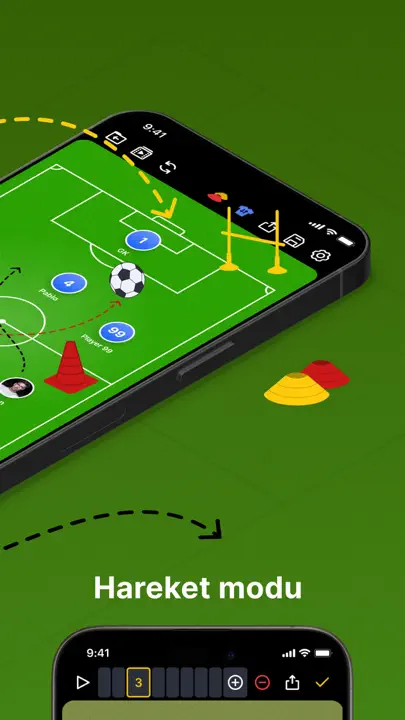 Futbol: Taktik Tahtası++ iPhone Ekran Görüntüsü 3