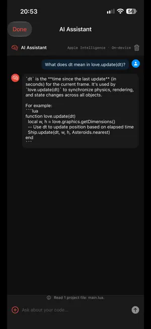 Love2D Launcher: Lua Game IDE screenshot 2