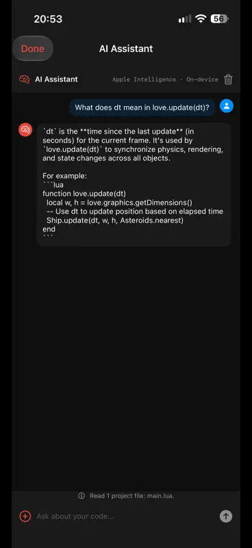 Love2D Launcher: Lua Game IDE screenshot 2 of 6