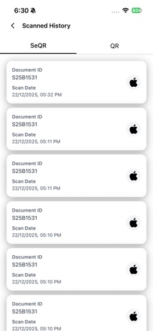 GHRIETP SeQR Scan screenshot