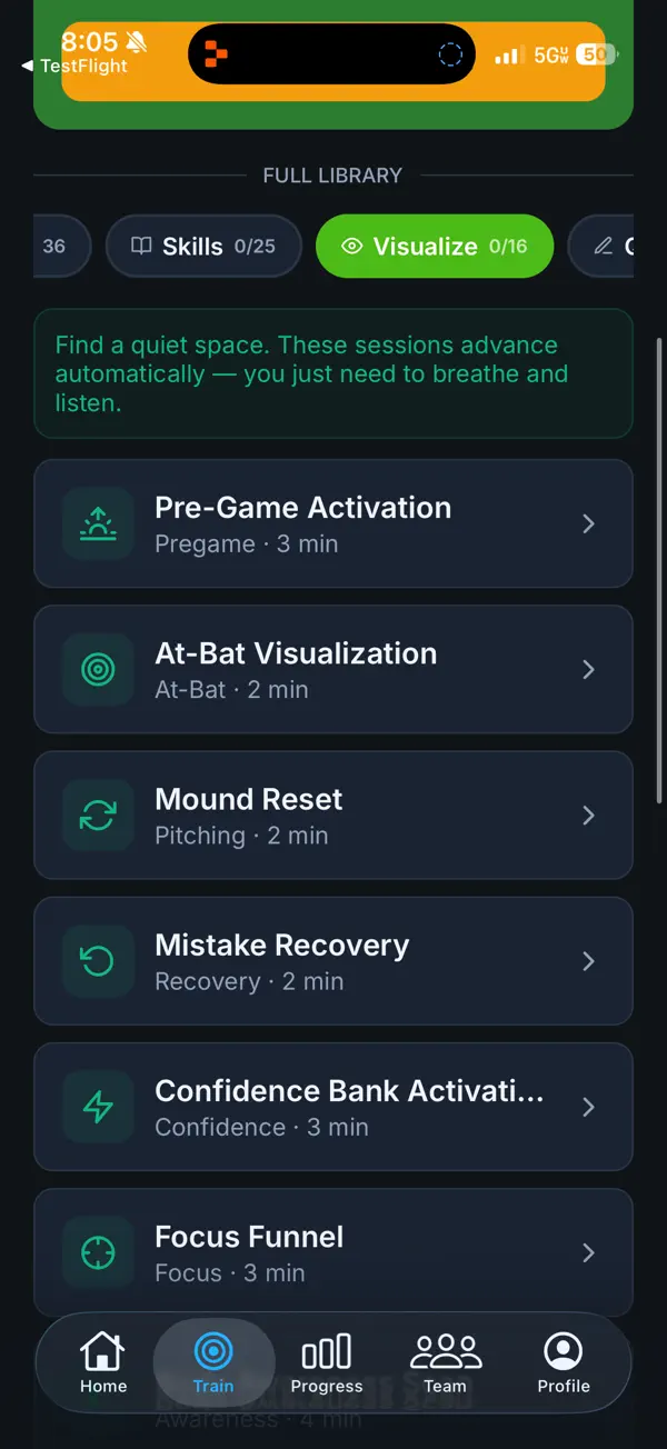 Screenshot #3 pour ClutchMind Baseball