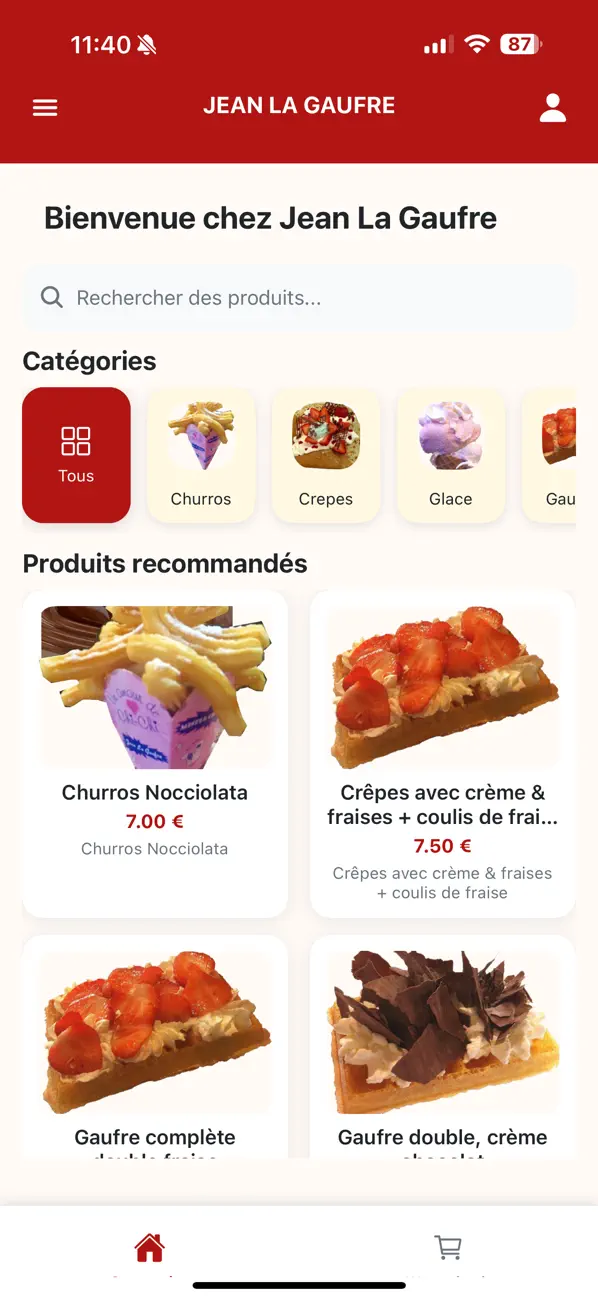 Screenshot #1 pour Jean la Gaufre