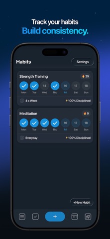 Plnnr: Daily Planner & Habits screenshot