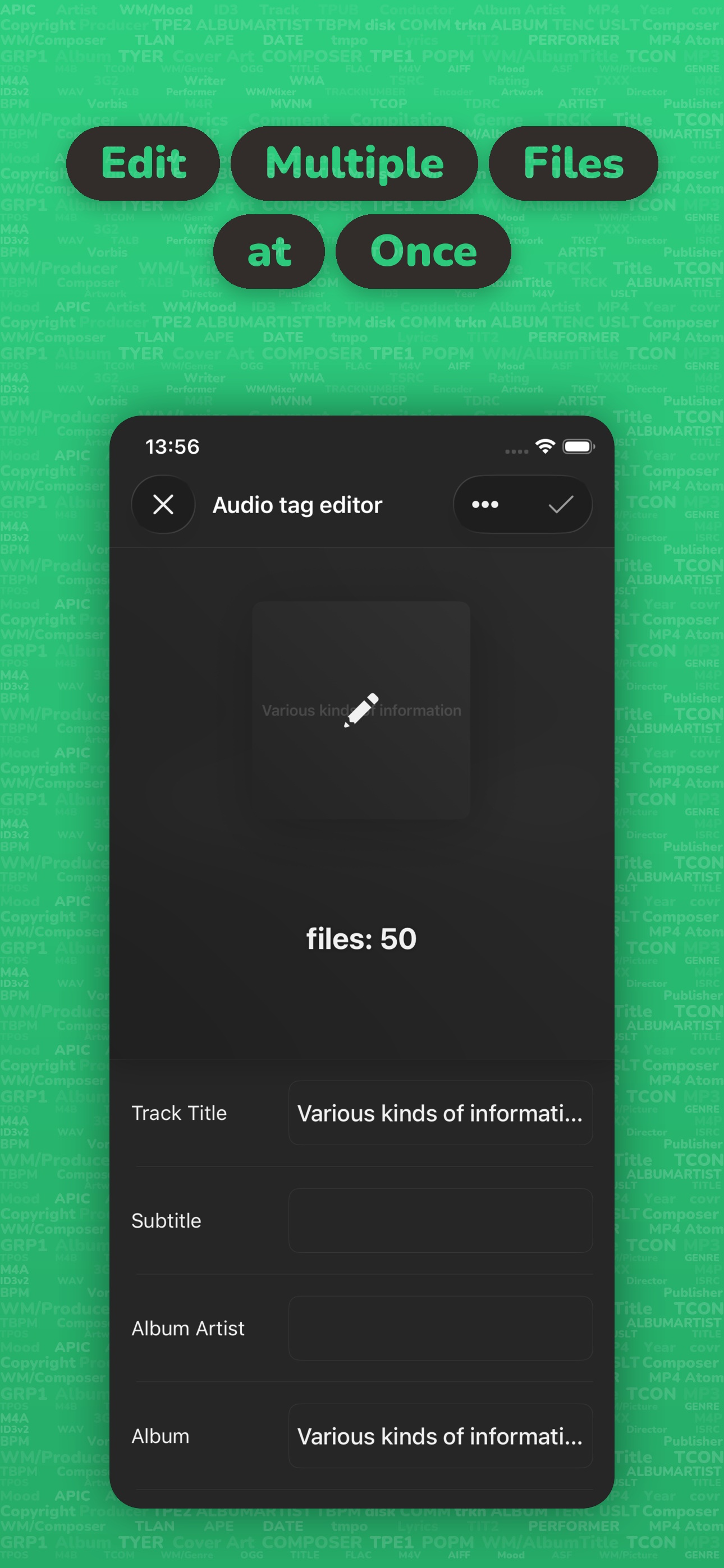Evertag: Music Tag Editor