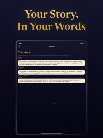 NiDa: Daily Reflection Journal iPad screenshot