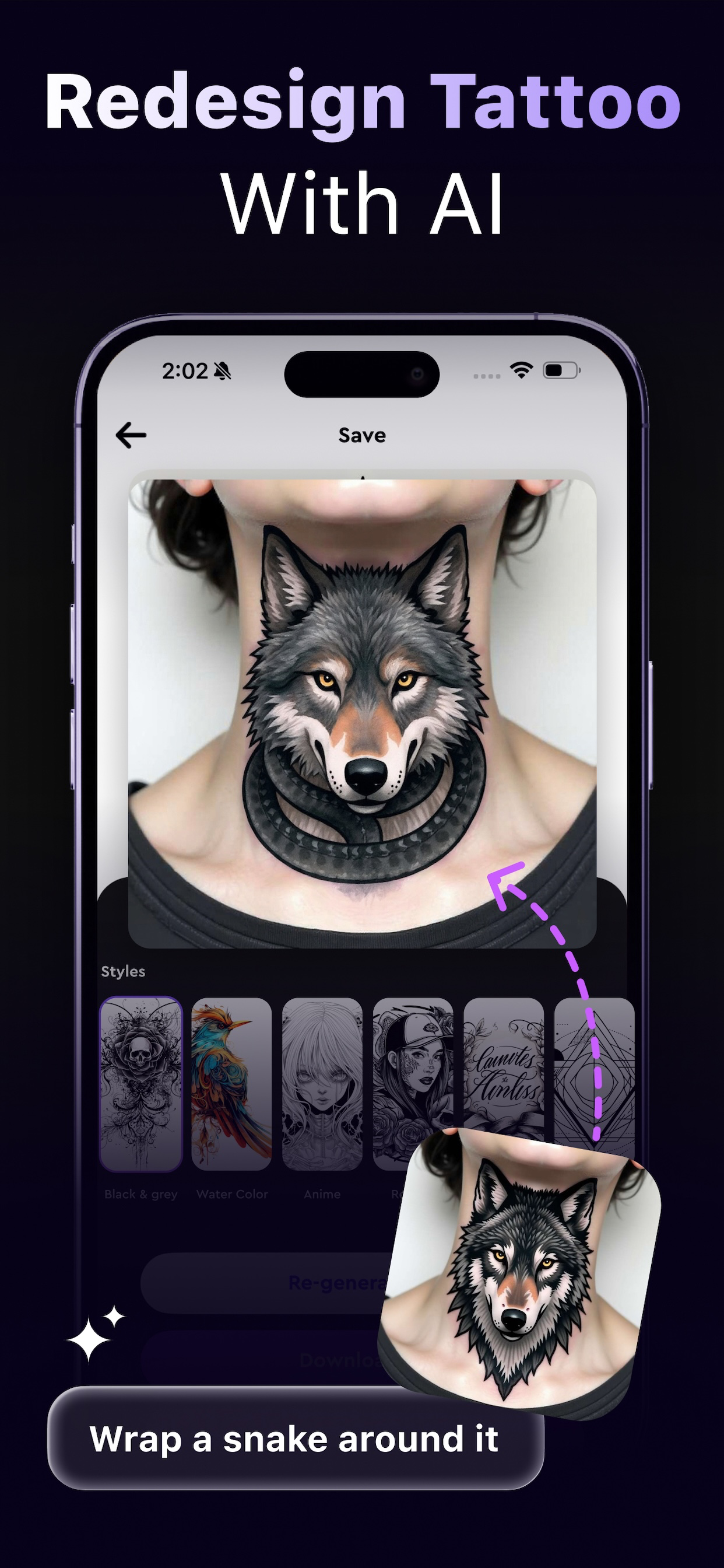AI Tattoo Generator , Design