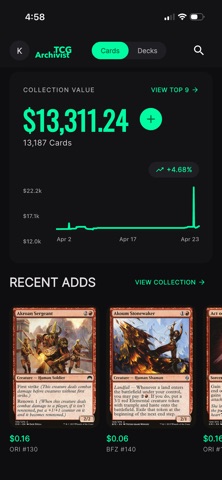 TCG Archivist Screenshot 1 of 9