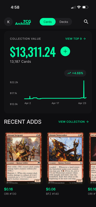 TCG Archivist Screenshot 1 of 9