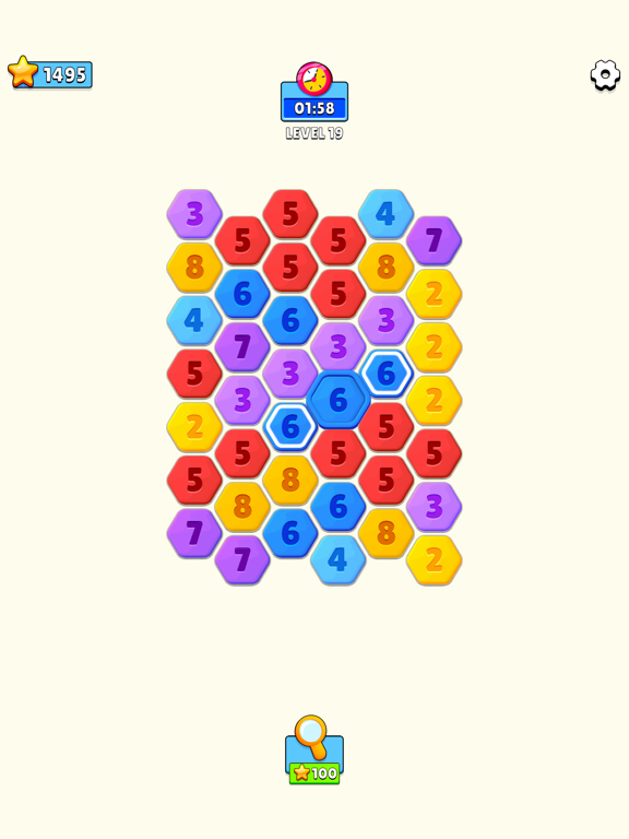 Tennect - Pairing Puzzle iPad screenshot