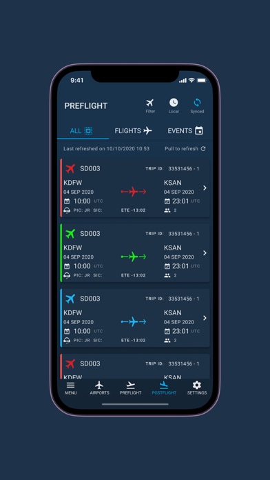 MySky Scheduler CrewApp Screenshot 2 of 3