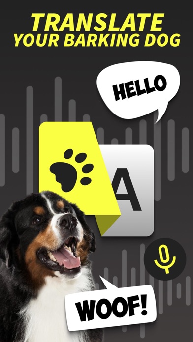 Dog Barking Translator App Screenshot